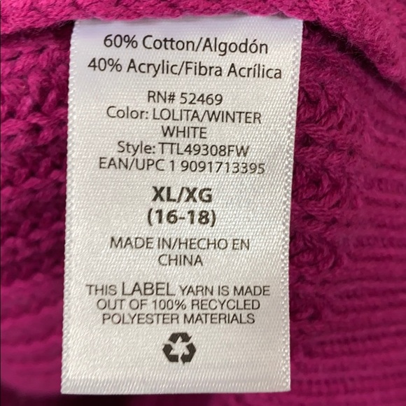 Time and tru multi-colored sweater size XXL - Picture 5 of 8